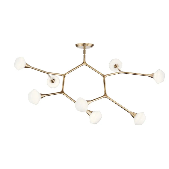 Kichler 52763 Cassius 8-lt 53" Chandelier - Champagne Bronze