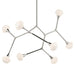 Kichler 52763 Cassius 8-lt 53" Chandelier - Polished Nickel