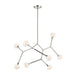 Kichler 52763 Cassius 8-lt 53" Chandelier - Polished Nickel