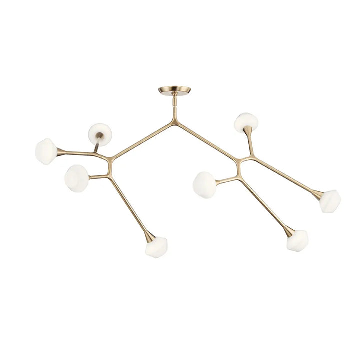 Kichler 52764 Cassius 8-lt 61" Chandelier - Champagne Bronze