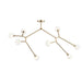 Kichler 52764 Cassius 8-lt 61" Chandelier - Champagne Bronze