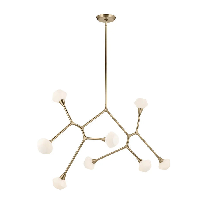 Kichler 52764 Cassius 8-lt 61" Chandelier - Champagne Bronze