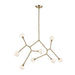 Kichler 52764 Cassius 8-lt 61" Chandelier - Champagne Bronze