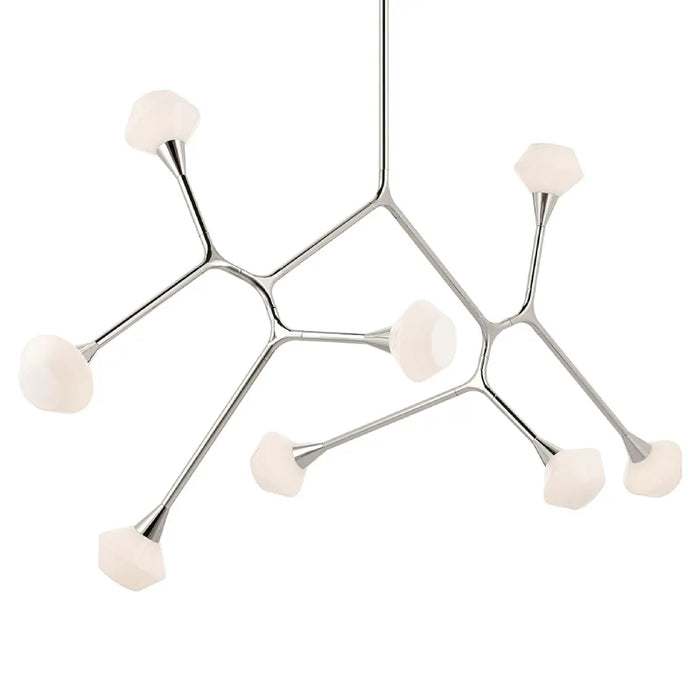 Kichler 52764 Cassius 8-lt 61" Chandelier - Polished Nickel