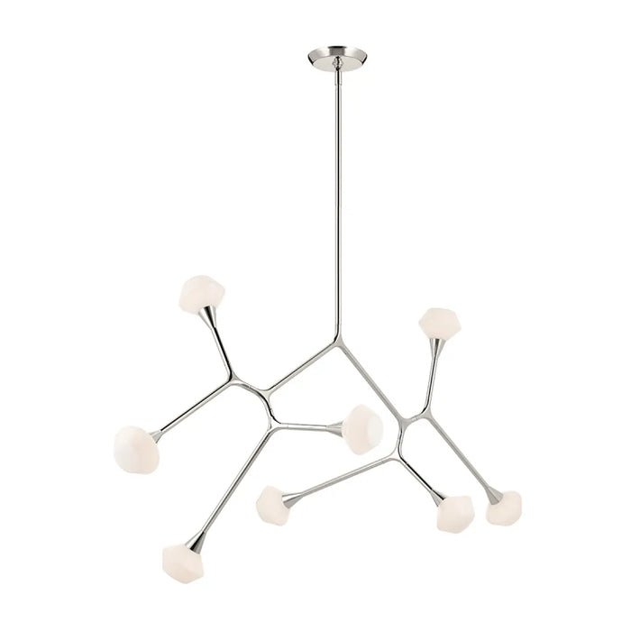 Kichler 52764 Cassius 8-lt 61" Chandelier - Polished Nickel