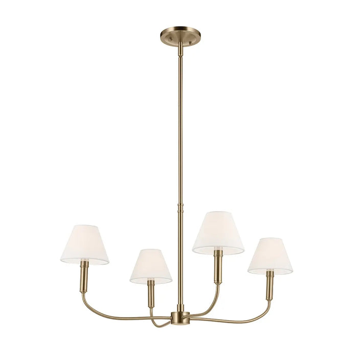 Kichler 52766 Eadie 4-lt 31" Chandelier - Champagne Bronze