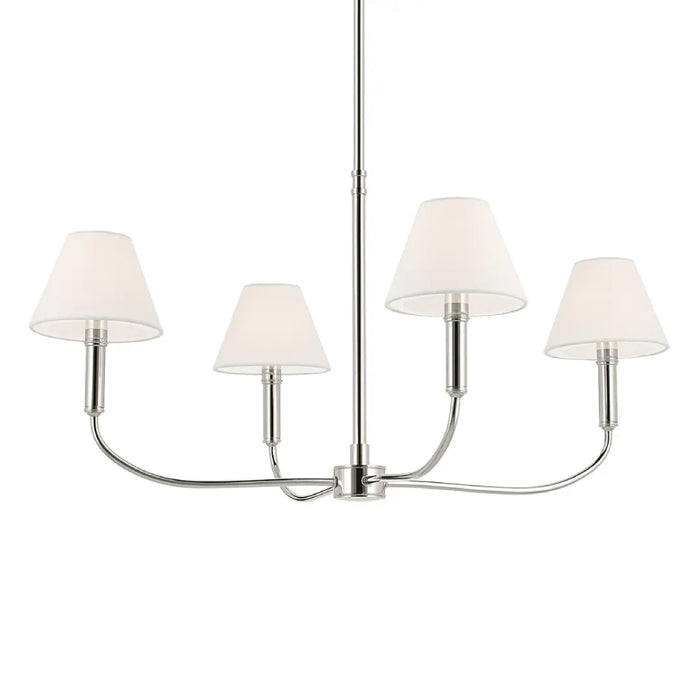 Kichler 52766 Eadie 4-lt 31" Chandelier - Polished Nickel
