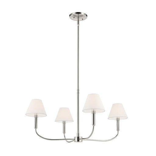 Kichler 52766 Eadie 4-lt 31" Chandelier - Polished Nickel