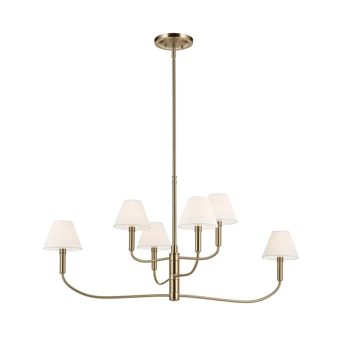 Kichler 52767 Eadie 6-lt 41" Chandelier - Champagne Bronze