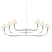 Kichler 52768 Eadie 6-lt 52" Chandelier - Polished Nickel