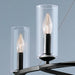 Kichler 52771 Harpin 6-lt 38" Chandelier - Black