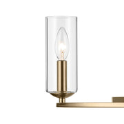 Kichler 52771 Harpin 6-lt 38" Chandelier - Champagne Bronze