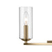 Kichler 52771 Harpin 6-lt 38" Chandelier - Champagne Bronze