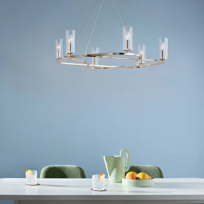 Kichler 52771 Harpin 6-lt 38" Chandelier