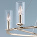 Kichler 52771 Harpin 6-lt 38" Chandelier - Polished Nickel