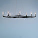 Kichler 52772 Harpin 8-lt 53" Chandelier - Black