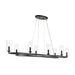 Kichler 52772 Harpin 8-lt 53" Chandelier - Black