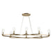 Kichler 52772 Harpin 8-lt 53" Chandelier - Champagne Bronze