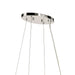 Kichler 52772 Harpin 8-lt 53" Chandelier -Polished Nickel