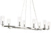 Kichler 52772 Harpin 8-lt 53" Chandelier - Polished Nickel