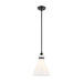 Kichler 52774 Laria 1-lt 11" Pendant -Black White Glass