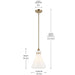 Kichler 52774 Laria 1-lt 11" Pendant
