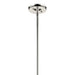 Kichler 52774 Laria 1-lt 11" Pendant - Polished Nickel