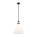 Kichler 52775 Laria 1-lt 16" Pendant - Black White Glass
