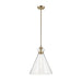 Kichler 52775 Laria 1-lt 16" Pendant - Champagne Bronze Clear Glass