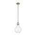 Kichler 52776 Laria 1-lt 10" Pendant - Champagne Bronze Clear Glass
