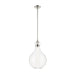 Kichler 52777 Laria 1-lt 14" Pendant - Polished Nickel Clear Glass