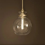 Kichler 52778 Laria 1-lt 10" Pendant - Champagne Bronze Clear Glass