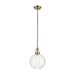 Kichler 52778 Laria 1-lt 10" Pendant -Champagne Bronze Clear Glass