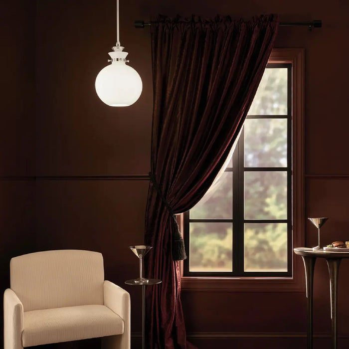 Kichler 52778 Laria 1-lt 10" Pendant - Polished Nickel