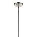 Kichler 52778 Laria 1-lt 10" Pendant - Polished Nickel