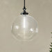 Kichler 52779 Laria 1-lt 15" Pendant - Black Clear Round Glass