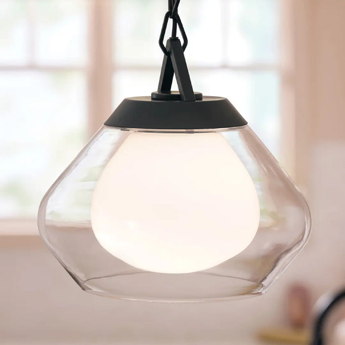 Kichler 52782 Nella 1-lt 12" Pendant - Black