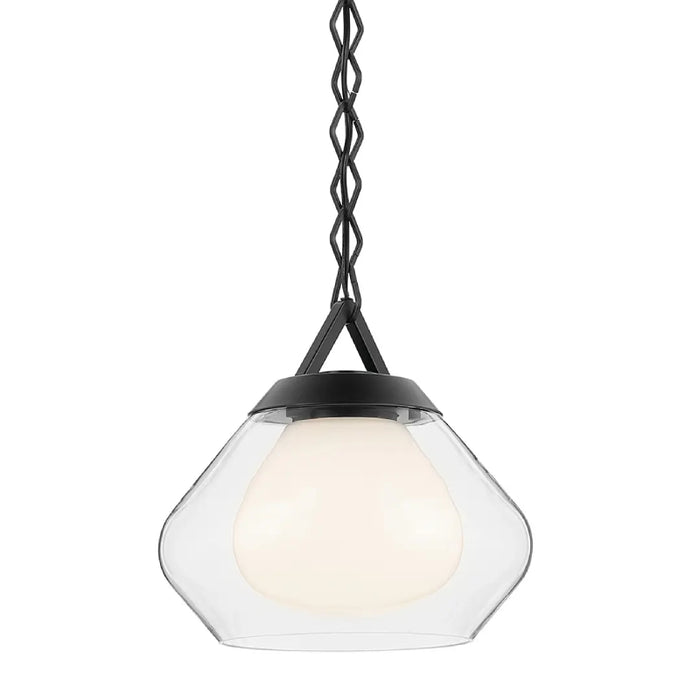 Kichler 52782 Nella 1-lt 12" Pendant - Black