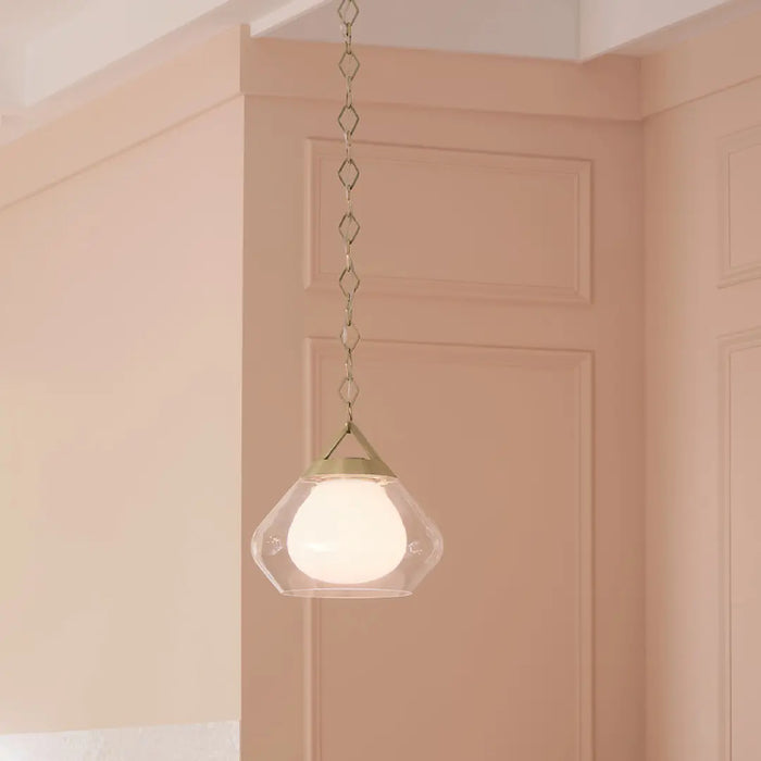 Kichler 52782 Nella 1-lt 12" Pendant - Champagne Bronze