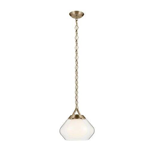 Kichler 52782 Nella 1-lt 12" Pendant - Champagne Bronze - Champagne Bronze