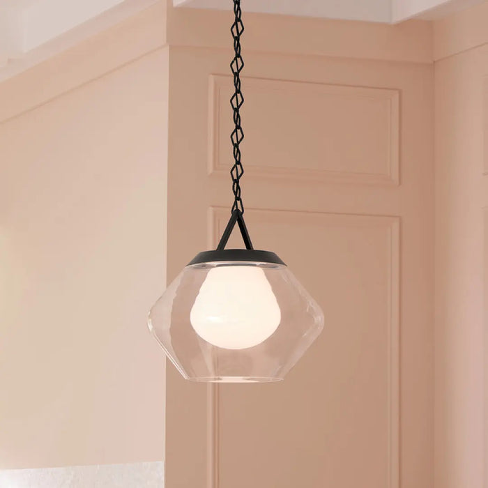 Kichler 52783 Nella 1-lt 17" Pendant - Black