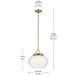 Kichler 52783 Nella 1-lt 17" Pendant