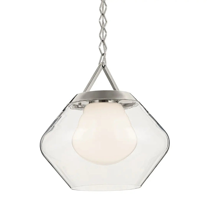 Kichler 52783 Nella 1-lt 17" Pendant - Polished Nickel
