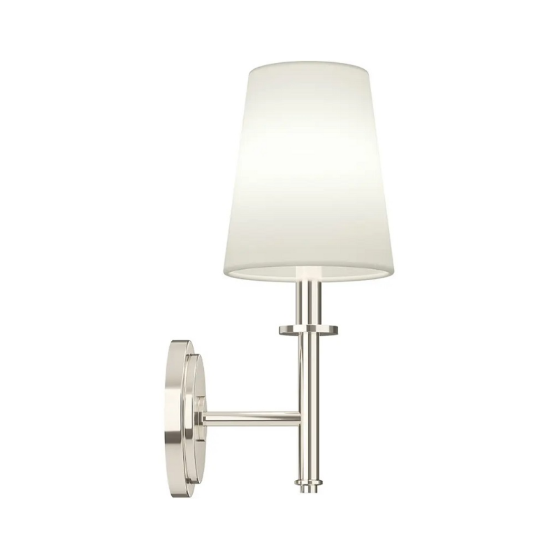 Kichler 52808 Kleine 1-lt 14" Tall Wall Sconce - Polished Nickel