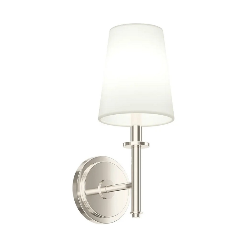 Kichler 52808 Kleine 1-lt 14" Tall Wall Sconce - Polished Nickel