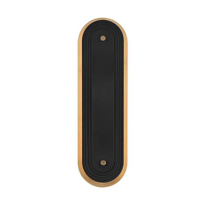 Kichler 52810 Tauri 1-lt 18" Tall LED Wall Sconce - Champagne Bronze/Black