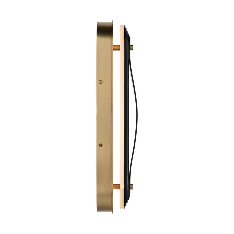 Kichler 52810 Tauri 1-lt 18" Tall LED Wall Sconce - Champagne Bronze/Black