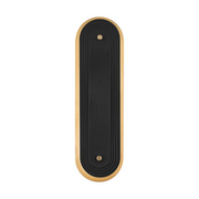 Kichler 52810 Tauri 1-lt 18" Tall LED Wall Sconce - Lacquered Brass/Black