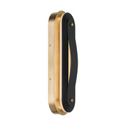 Kichler 52810 Tauri 1-lt 18" Tall LED Wall Sconce - Lacquered Brass/Black