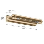 Kichler 52814 Kenton 2-lt 18" Picture Light